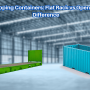 Shipping Containers: Flat Rack vs Open Top Difference