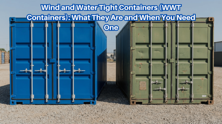 Wind and Water Tight Containers (WWT Containers): What They Are and When You Need One