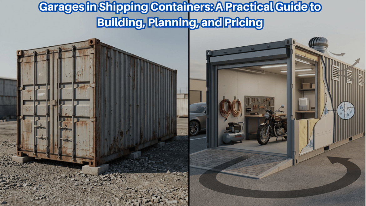 Garages in Shipping Containers: A Practical Guide to Building, Planning, and Pricing